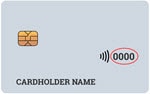 AMEX credit card Front Image