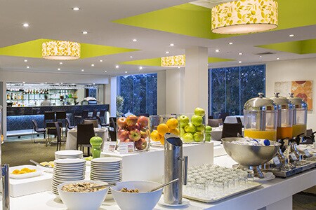 breakfast area at Best Western Plus hotel
