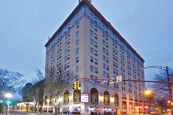 Exterior of SureStay Collection Hotel