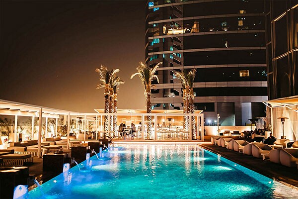 Exterior of Hotel with Pool