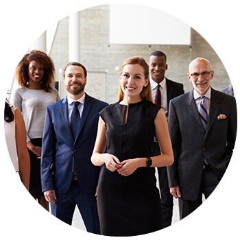 team of sales agents