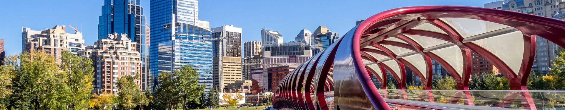Calgary, AB, Canada Skyline