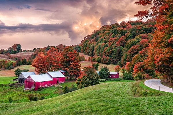Fall in New Engalnd