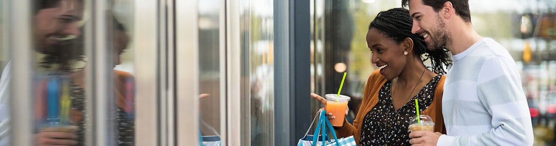 couple shopping
