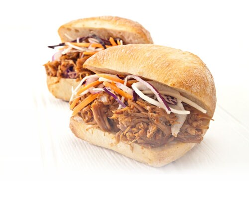 Texas BBQ Pulled Park Sandwich