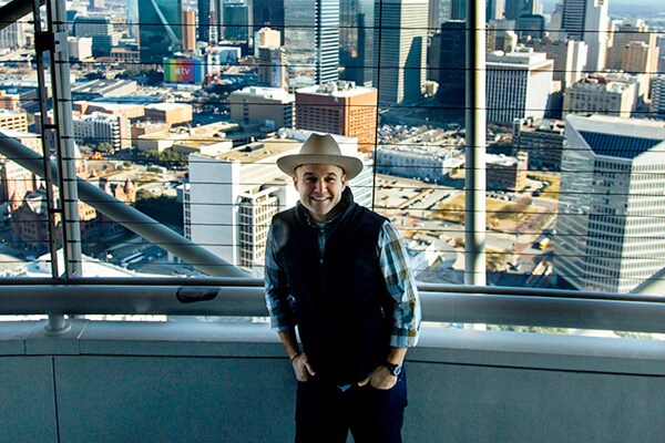 Chet at Reunion Tower