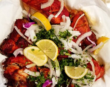 Authentic indian food