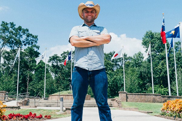 Chet at Flag Park.
