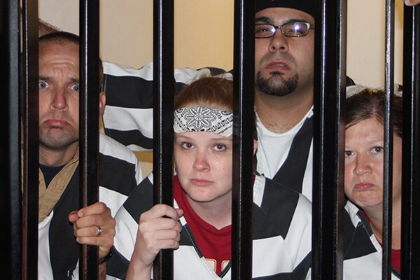 Chet at the Texas Prison Museum