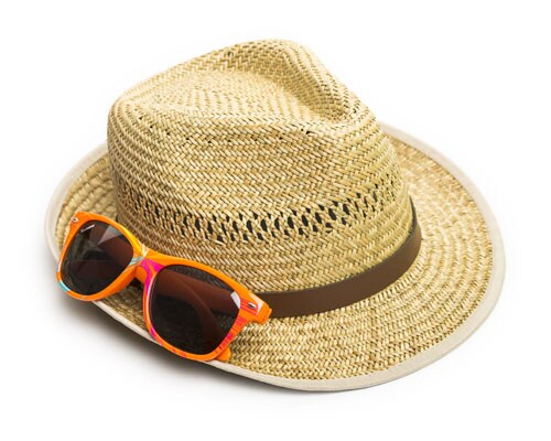 Hat with Sunglasses