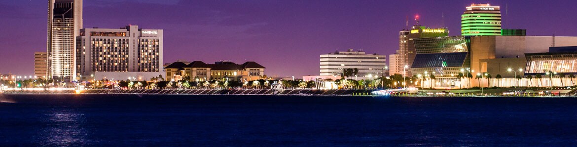 Corpus Christi along the water