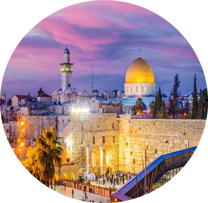 Old City of Jerusalem in Israel