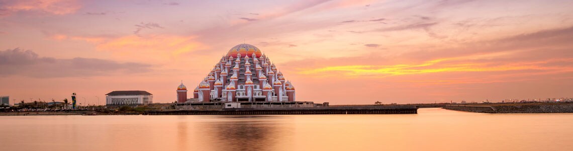 Masjid 99 Kubah (99 Domes Mosque) South Sulawesi, Indonesia
