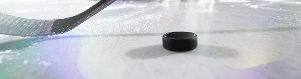 Hockey Puck and Stick