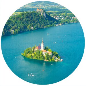 Lake in Slovenia