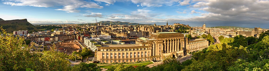 Edinburgh skyline