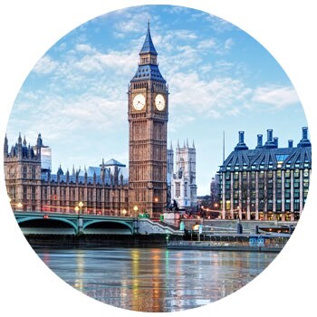 Houses of Parliament and Big Ben, Westminster, London, UK