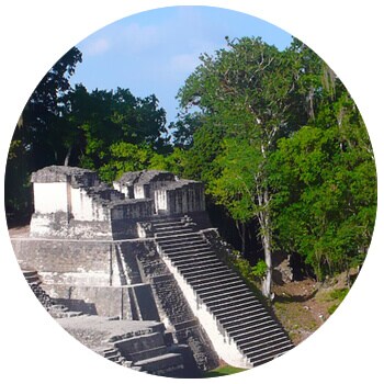 Mayan pyramids in Guatemala
