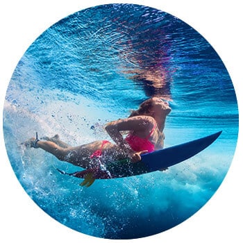 surfer in australia