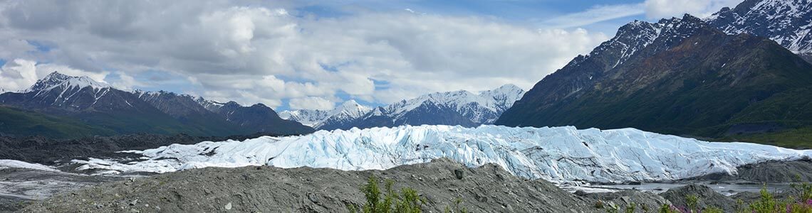 Matanuska Glacier in Alaska