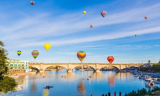 Hot Air Balloon Festival in Lake Havasu City