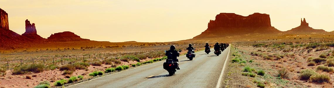 Riders in Monument Valley Arizona