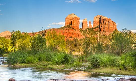 Sedona in Arizona