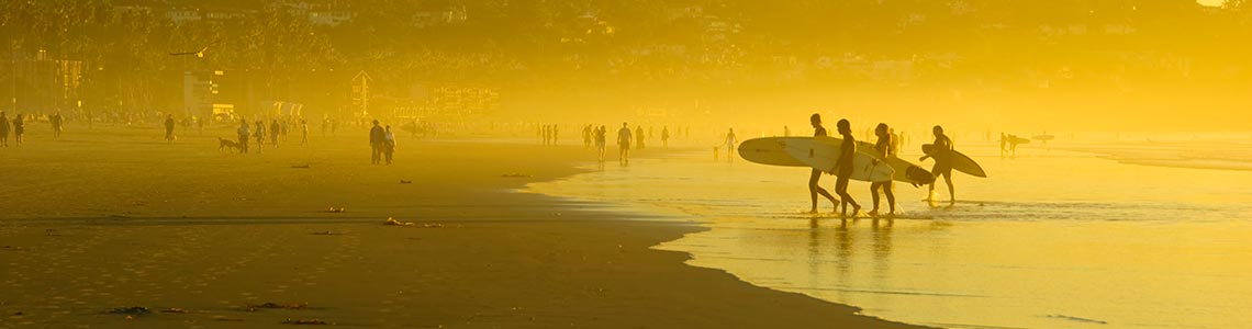 La Jolla Shores in Southern California