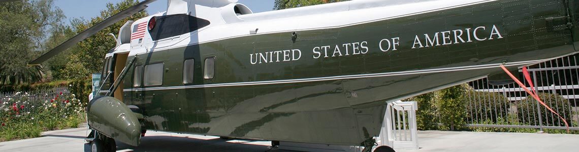 Marine One in Southern California
