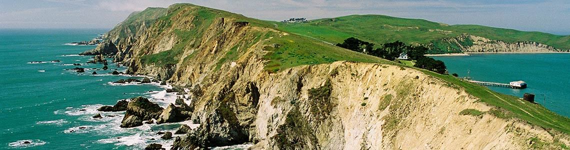 Point Reyes California National Park in CA