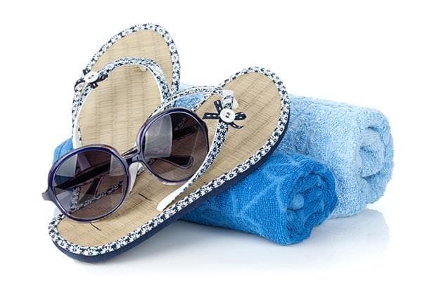 Beach accessories in California