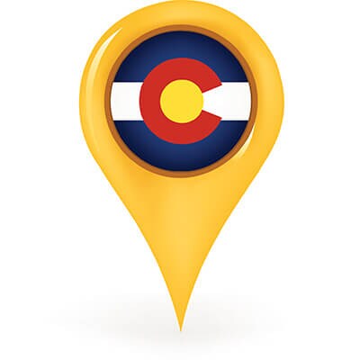 colorado map pin
