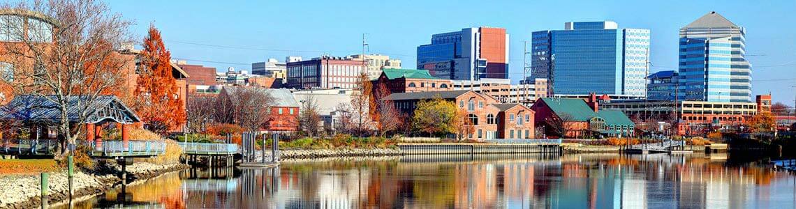 Wilmington Delaware in the fall