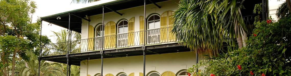 Ernest Hemingway home in Key West, FL