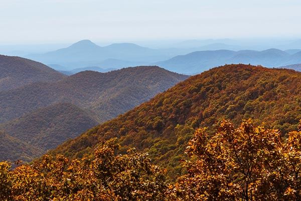 Chattahoochee National Forest in Georgia