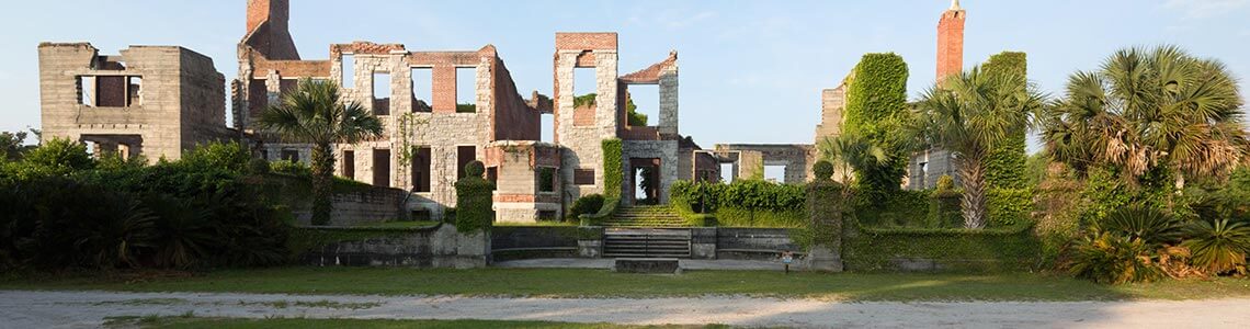 Cumberland Island ruins in Georgia