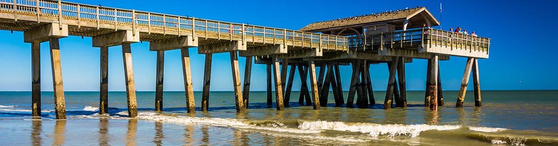 Pier on the Georgia Coast