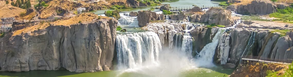 ShoShone Falls in southwest Idaho