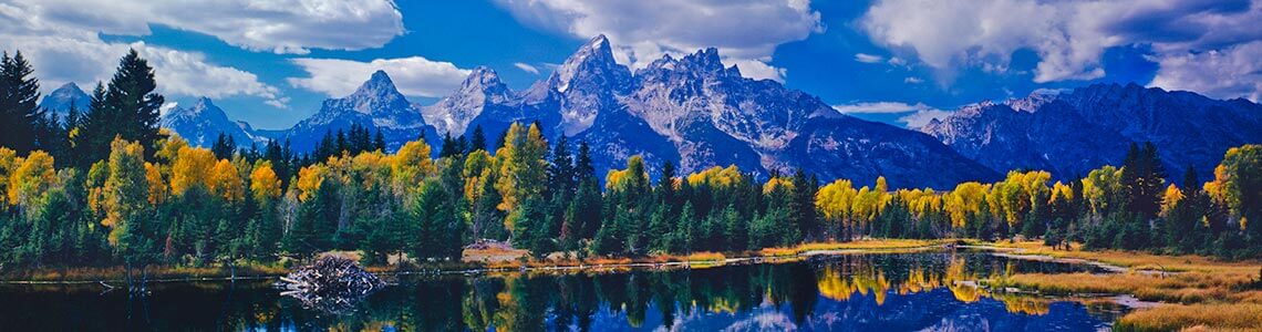 Grand Tetons near Yellowstone National Park