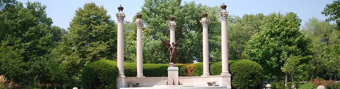 Beneficence Statue in Indiana