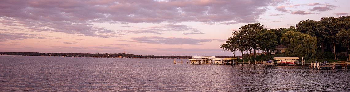 Lake Okoboji in Iowa