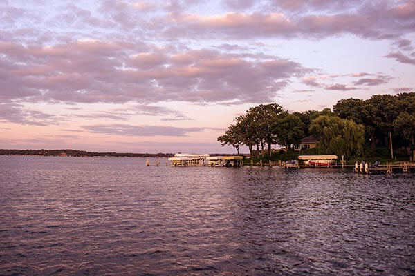 Lake Okoboji in Iowa