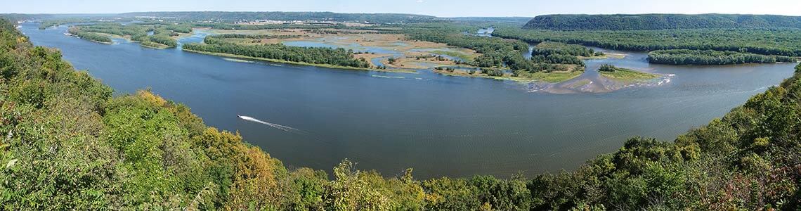 Mississippi River in Iowa