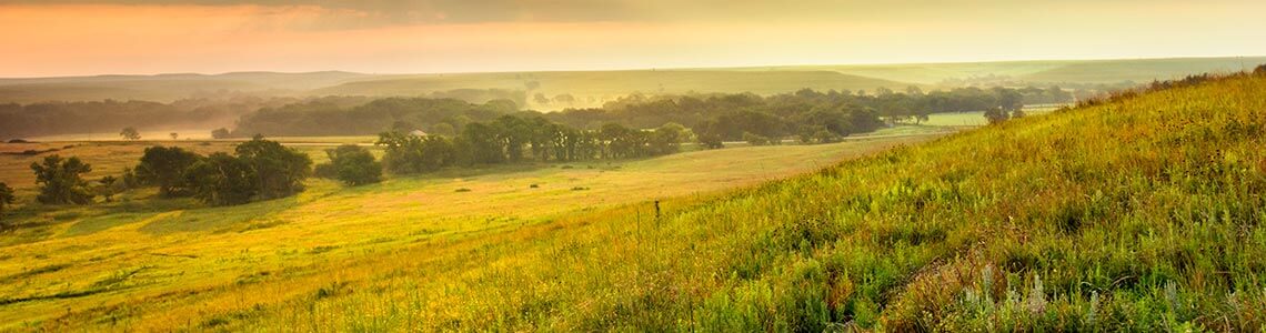 Tallgrass Prairie National Preserver in Kansas