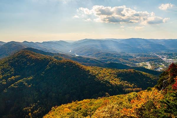 Cumberland Gap in Kentucky