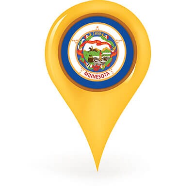 minnesota map pin