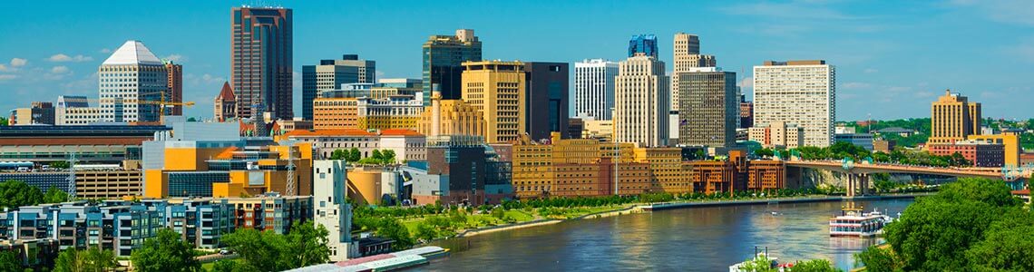 St. Paul, Minnesota Skyline