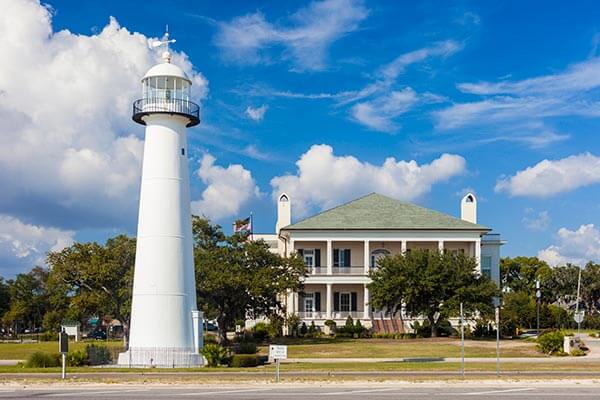 Biloxi Lighthouse in Mississippi