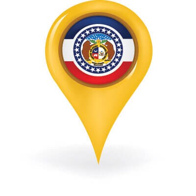 Missouri Map Pin