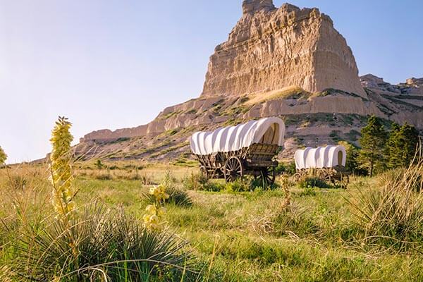 Scotts Bluff National Park in Nebraska